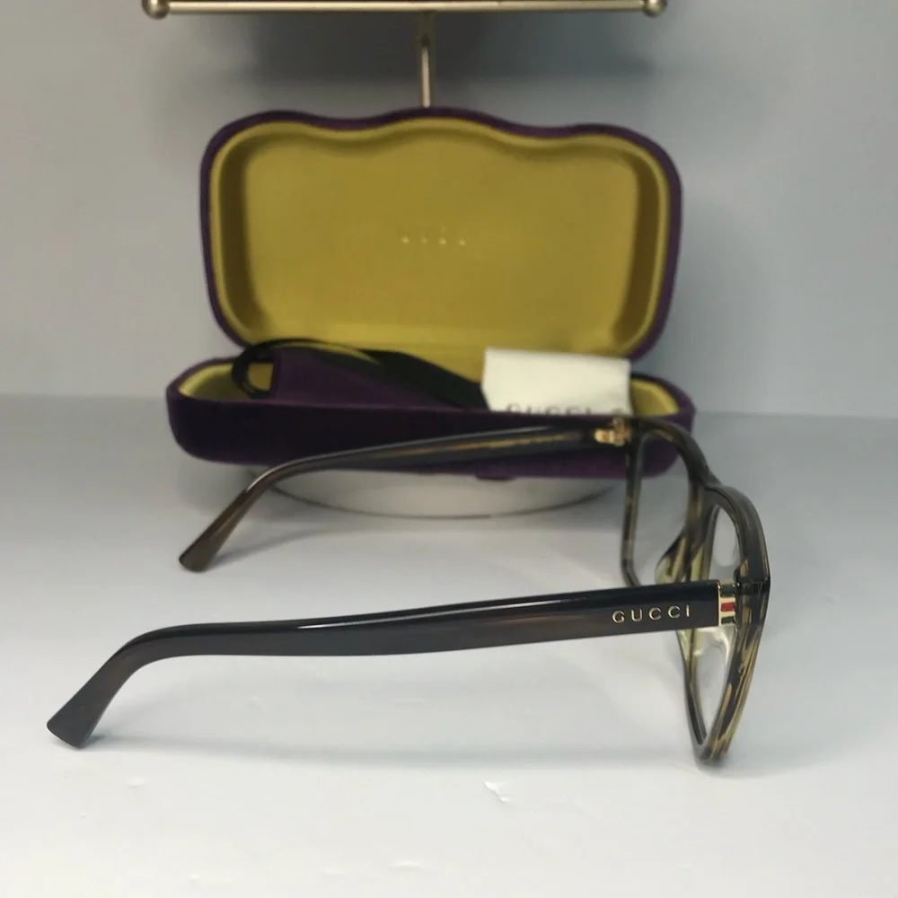 💯 - New Authentic GUCCI GG0452O 004 Oversized Eyeglasses